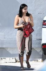 ARIEL WINTER in Jumpsuit Arrives at a Studio in Los Angeles 11/07/2016