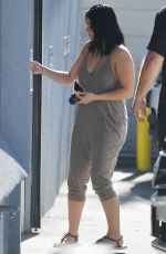 ARIEL WINTER in Jumpsuit Arrives at a Studio in Los Angeles 11/07/2016