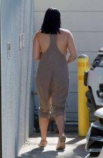 ARIEL WINTER in Jumpsuit Arrives at a Studio in Los Angeles 11/07/2016