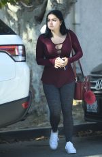 ARIEL WINTER Leaves a Gym in Los Angeles 11/04/2016