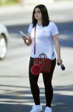 ARIEL WINTER Out in Los Angeles 11/08/2016