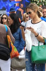 ARIELLE KEBBEL Out Shopping at The Grove in Los Angeles 11/19/2016