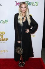 ASHLEE SIMPSON at God vs Trump Premiere in Hollywood 07/11/2016