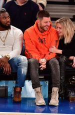 ASHLEY BENSON at Lakers vs. Warriors Game in Los Angeles 11/25/2016