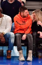 ASHLEY BENSON at Lakers vs. Warriors Game in Los Angeles 11/25/2016