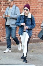 ASHLEY BENSON Out and About in New York 11/05/2016
