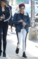 ASHLEY BENSON Out and About in New York 11/05/2016