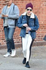 ASHLEY BENSON Out and About in New York 11/05/2016