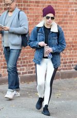 ASHLEY BENSON Out and About in New York 11/05/2016
