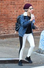 ASHLEY BENSON Out and About in New York 11/05/2016