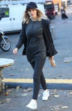 ASHLEY JAMES Arrives at Hoxton Radio in London 11/25/2016