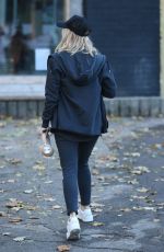 ASHLEY JAMES Arrives at Hoxton Radio in London 11/25/2016