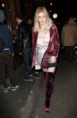 ASHLEY JAMES Arrives at Lights of Soho for Ger DJ Slot in London 11/24/2016