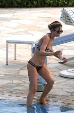 AUDRINA PATRIDGE in Bikini at a Pool in Hawaii 11/08/2016
