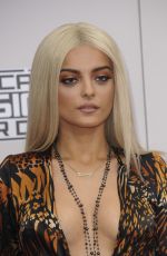 BEBE REXHA at 2016 American Music Awards at The Microsoft Theater in Los Angeles 11/20/2016