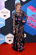 BECCA DUDLEY at MTV Europe Music Awards 2016 in Rotterdam 11/06/2016