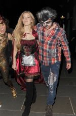 BECKY HILL at M Restaurant Halloween Fete Party 10/29/2016