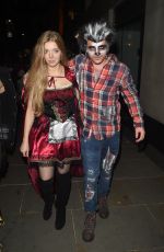 BECKY HILL at M Restaurant Halloween Fete Party 10/29/2016