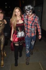 BECKY HILL at M Restaurant Halloween Fete Party 10/29/2016