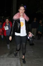 BEHATI PRINSLOO Leaves Staples Center in Los Angeles 11/25/2016