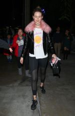 BEHATI PRINSLOO Leaves Staples Center in Los Angeles 11/25/2016