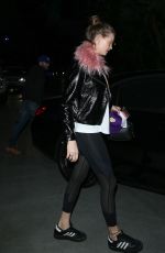 BEHATI PRINSLOO Leaves Staples Center in Los Angeles 11/25/2016