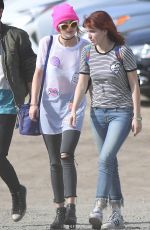 BELLA and DANI THORNE at Mercado Sagrado Arts festival in Sherman Oaks 11/06/2016