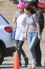 BELLA and DANI THORNE at Mercado Sagrado Arts festival in Sherman Oaks 11/06/2016