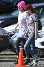 BELLA and DANI THORNE at Mercado Sagrado Arts festival in Sherman Oaks 11/06/2016
