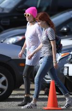 BELLA and DANI THORNE at Mercado Sagrado Arts festival in Sherman Oaks 11/06/2016