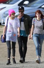 BELLA and DANI THORNE at Mercado Sagrado Arts festival in Sherman Oaks 11/06/2016