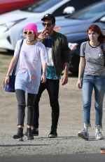 BELLA and DANI THORNE at Mercado Sagrado Arts festival in Sherman Oaks 11/06/2016