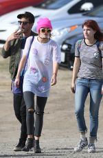 BELLA and DANI THORNE at Mercado Sagrado Arts festival in Sherman Oaks 11/06/2016