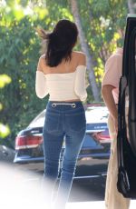 BELLA HADID Arrives at a Hotel in Beverly Hills 11/07/2016