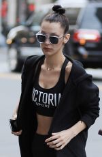 BELLA HADID at a Gym in New York 11/21/2016