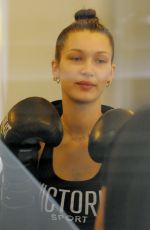 BELLA HADID at a Gym in New York 11/21/2016