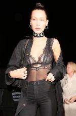BELLA HADID at Catch LA in West Hollywood 11/05/2016
