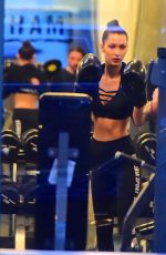 BELLA HADID at Gotham Gym in New York 11/16/2016