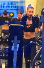 BELLA HADID at Gotham Gym in New York 11/16/2016