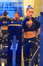 BELLA HADID at Gotham Gym in New York 11/16/2016