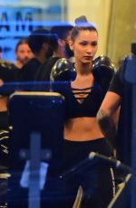BELLA HADID at Gotham Gym in New York 11/16/2016