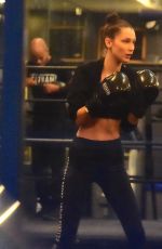 BELLA HADID at Gotham Gym in New York 11/16/2016