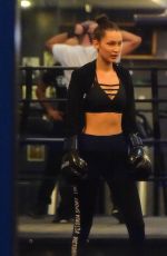 BELLA HADID at Gotham Gym in New York 11/16/2016