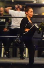 BELLA HADID at Gotham Gym in New York 11/16/2016