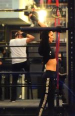 BELLA HADID at Gotham Gym in New York 11/16/2016