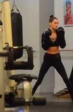 BELLA HADID at Gotham Gym in New York 11/16/2016