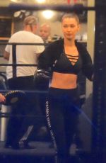 BELLA HADID at Gotham Gym in New York 11/16/2016