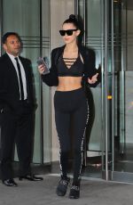 BELLA HADID at Gotham Gym in New York 11/16/2016