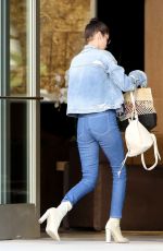 BELLA HADID in Jeans Out in Beverly Hills 11/08/2016