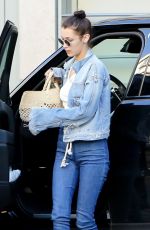 BELLA HADID in Jeans Out in Beverly Hills 11/08/2016